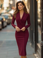 CAMILLE | TAILORED BLAZER DRESS
