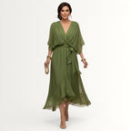 VERITY | FLOWING CHIFFON DRESS