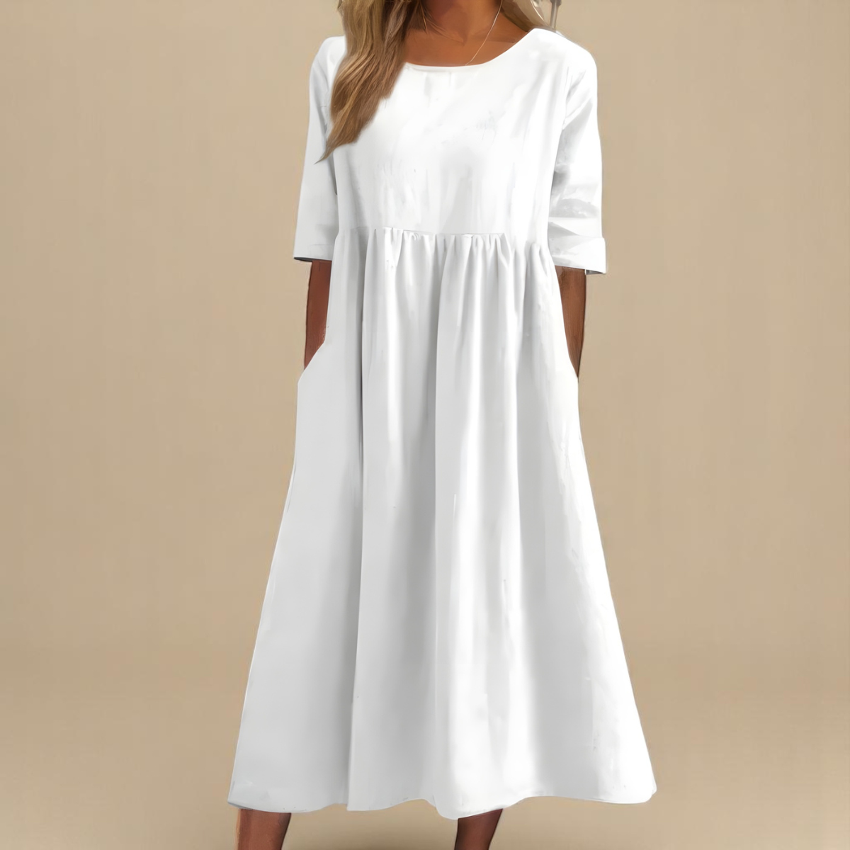MINEA | AIRY COTTON DRESS