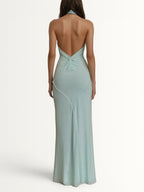 ELYNA | HALTER MAXI DRESS