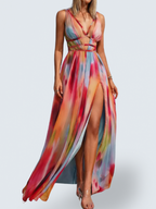 EILEEN | PRINTED MEXI DRESS