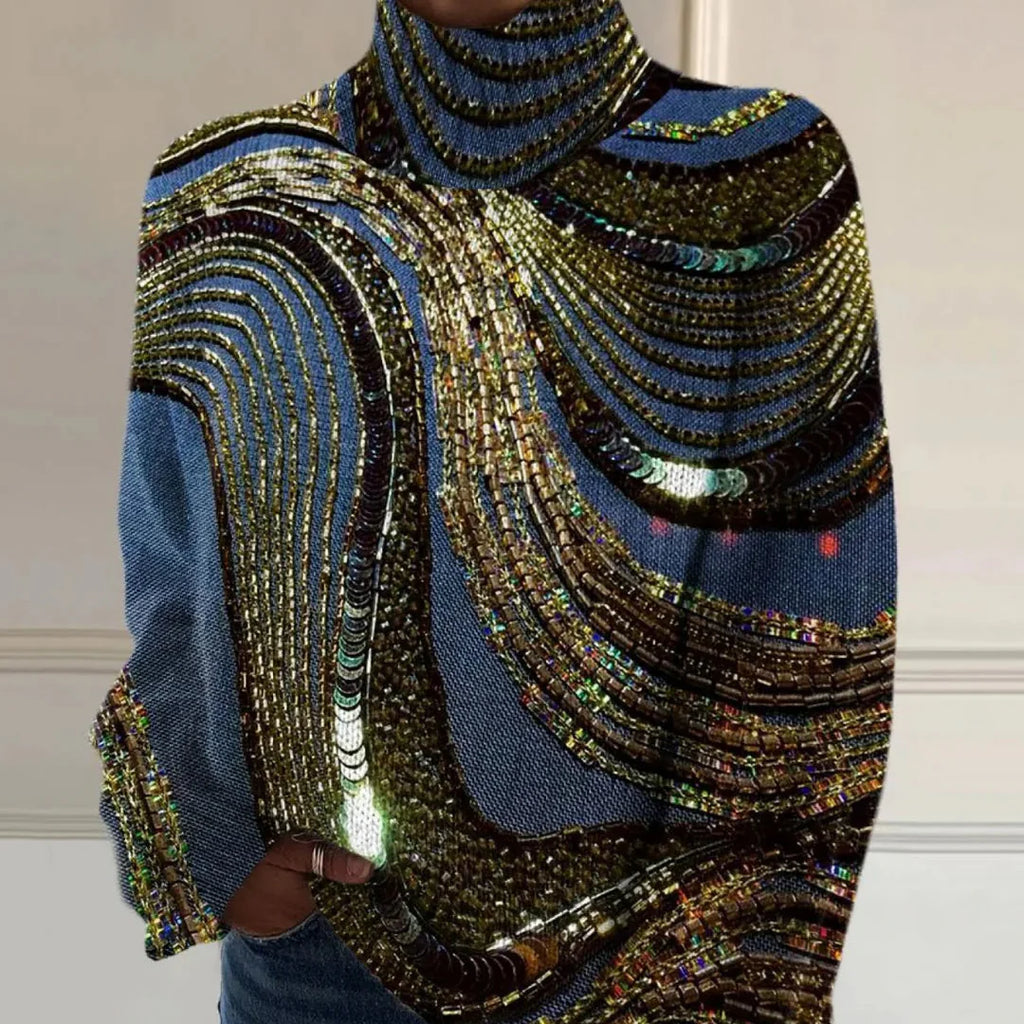 KAYLA | CHRISTMAS TURTLENECK SWEATER