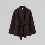 BLAIRE | BELTED WRAP JACKET