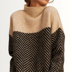 MILA | COTTON TURTLENECK SWEATER