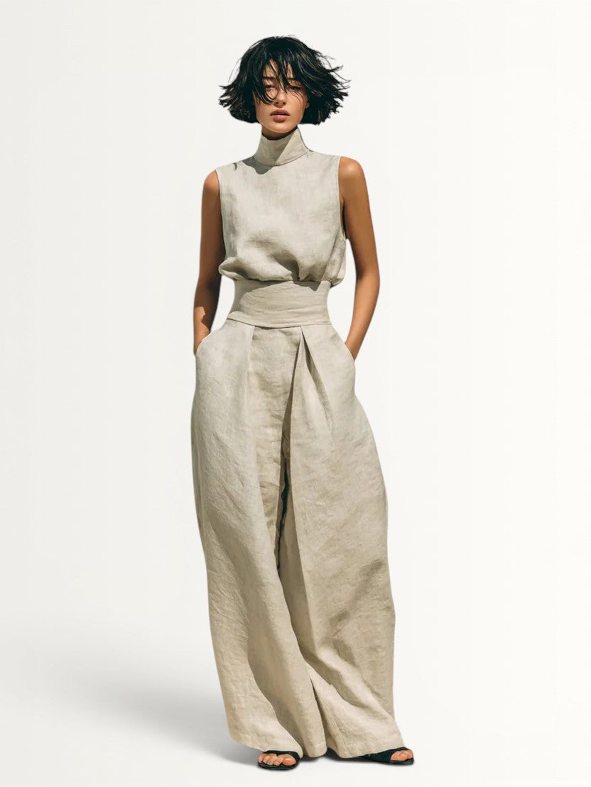 PAULA | COTTON & LINEN MINIMALIST SET