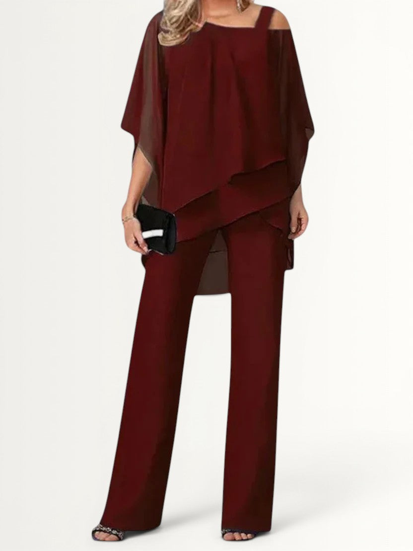 FLORENCE | ELEGANT TWO-PIECE PANTS SET