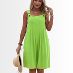 MARGOT | SLEEVELESS WIDE-LEG JUMPSUIT TO ENJOY THE SUMMER BREEZE