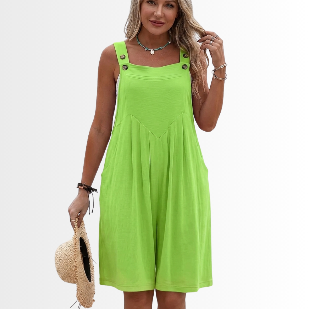 MARGOT | SLEEVELESS WIDE-LEG JUMPSUIT TO ENJOY THE SUMMER BREEZE