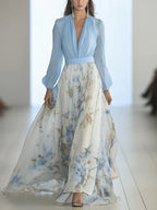 TESS | FLORAL LONG DRESS