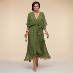 VERITY | FLOWING CHIFFON DRESS