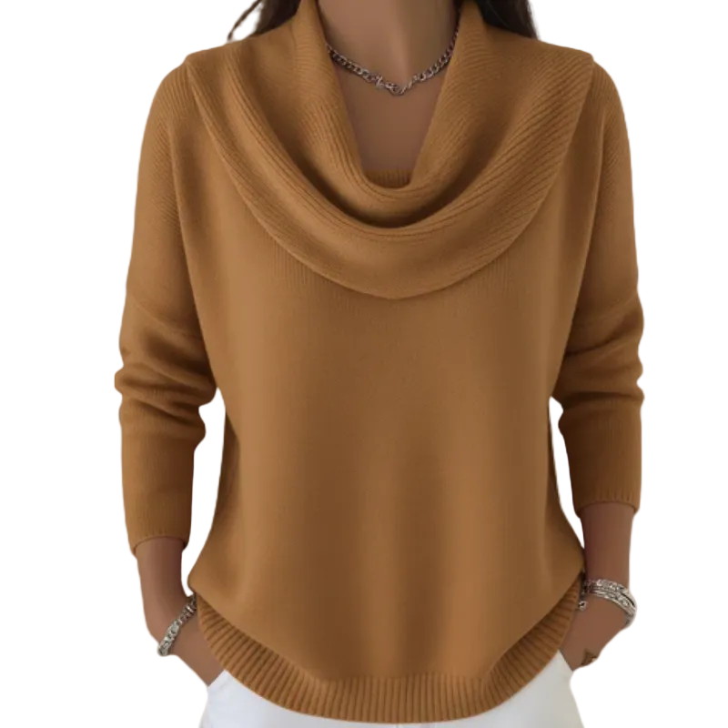 AMELIA | COLLAR-NECK SWEATER