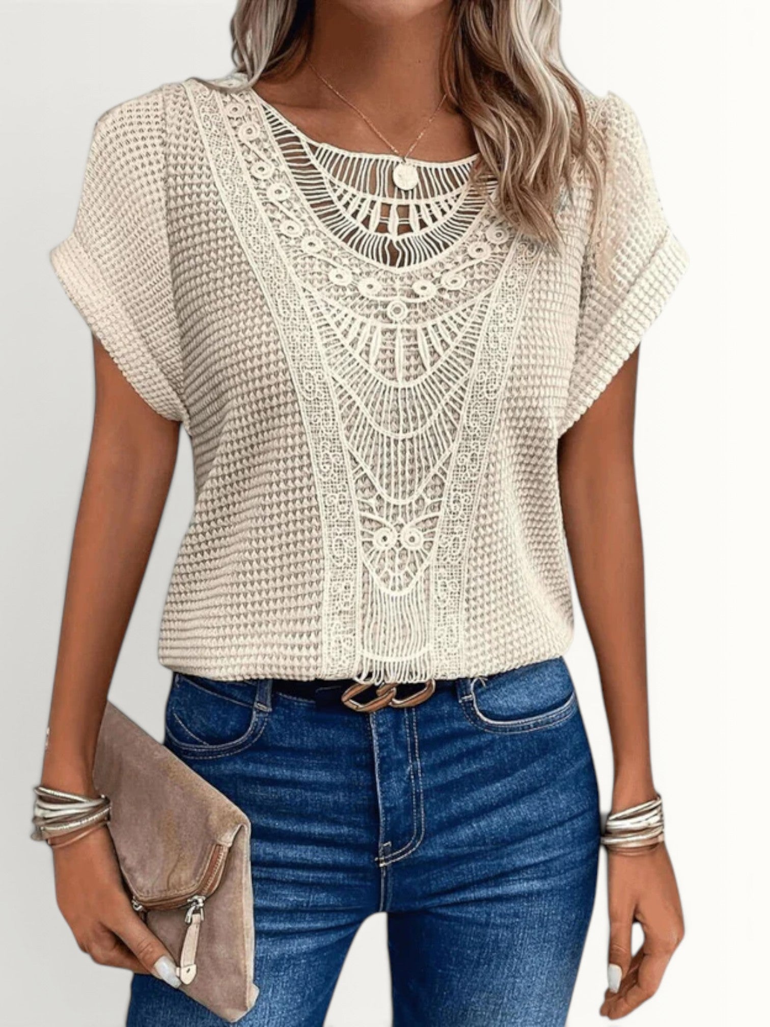 PEARL | ELEGANT IBIZZA STYLE BLOUSE