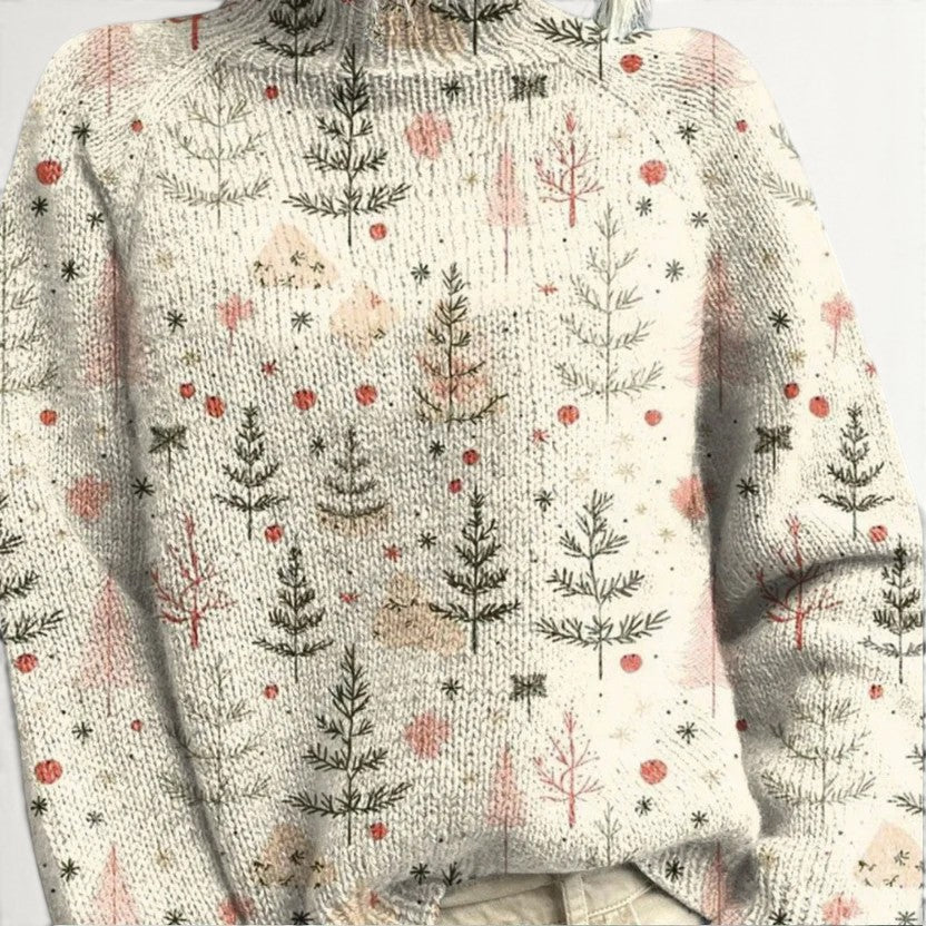 ASHLYN | CHRISTMAS TURTLENECK SWEATER