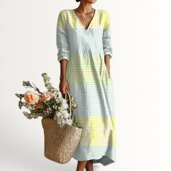 OLIVIA | CRISP LINEN DRESS