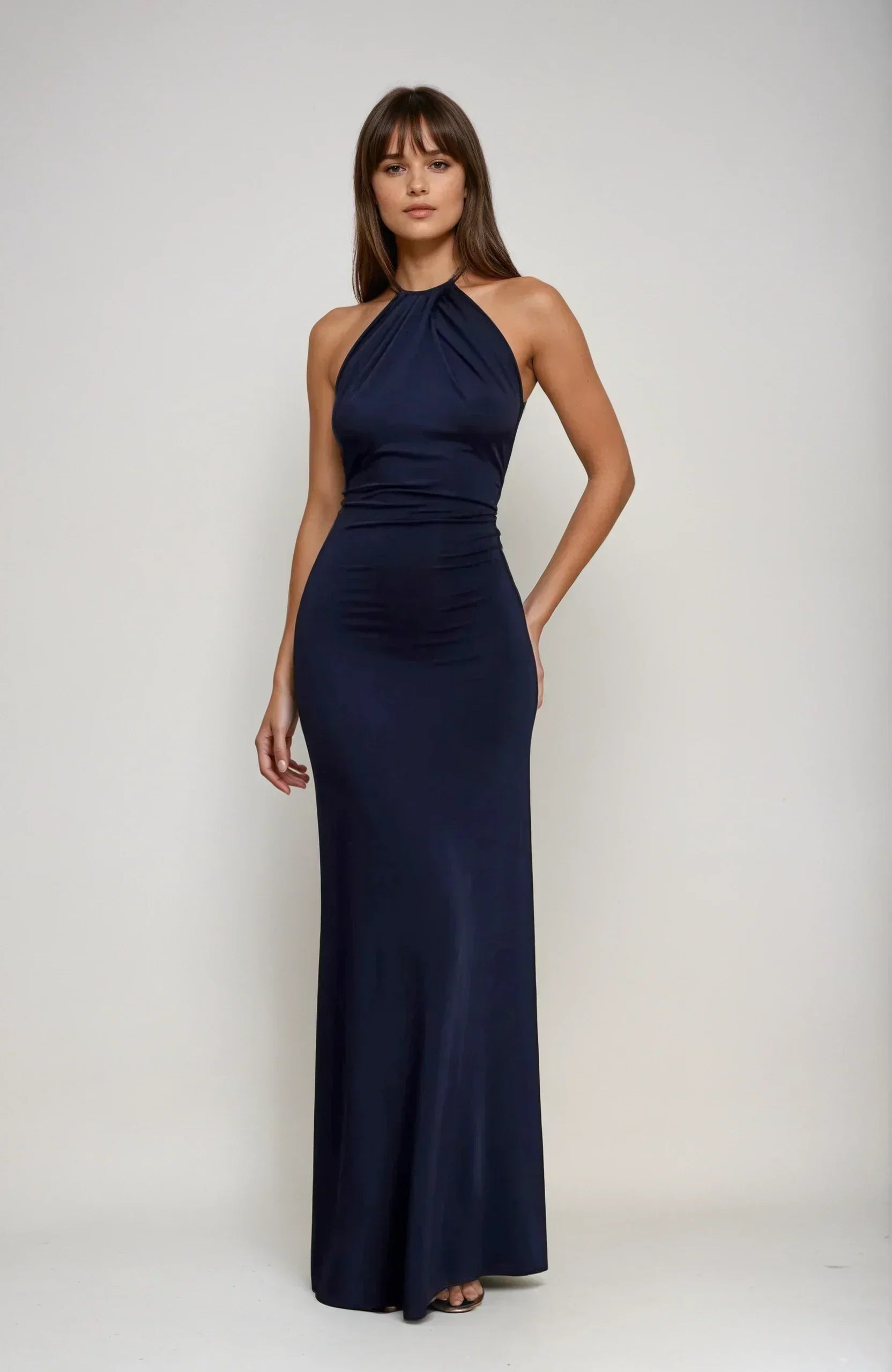 ELYNA | HALTER MAXI DRESS