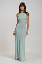 ELYNA | HALTER MAXI DRESS