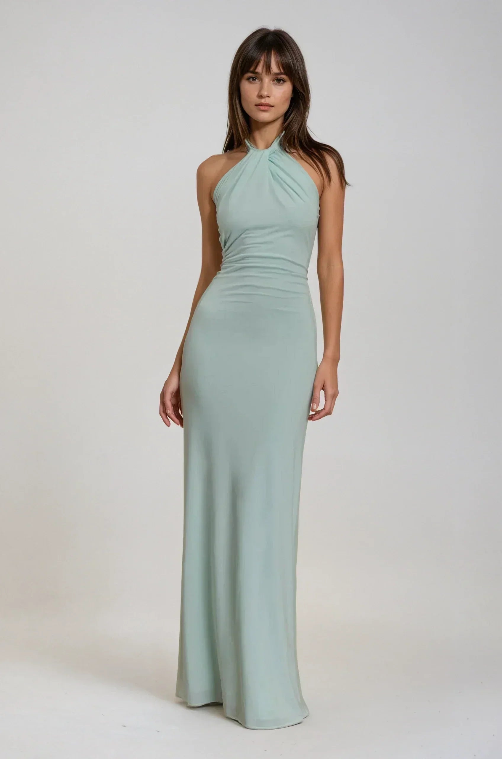 ELYNA | HALTER MAXI DRESS