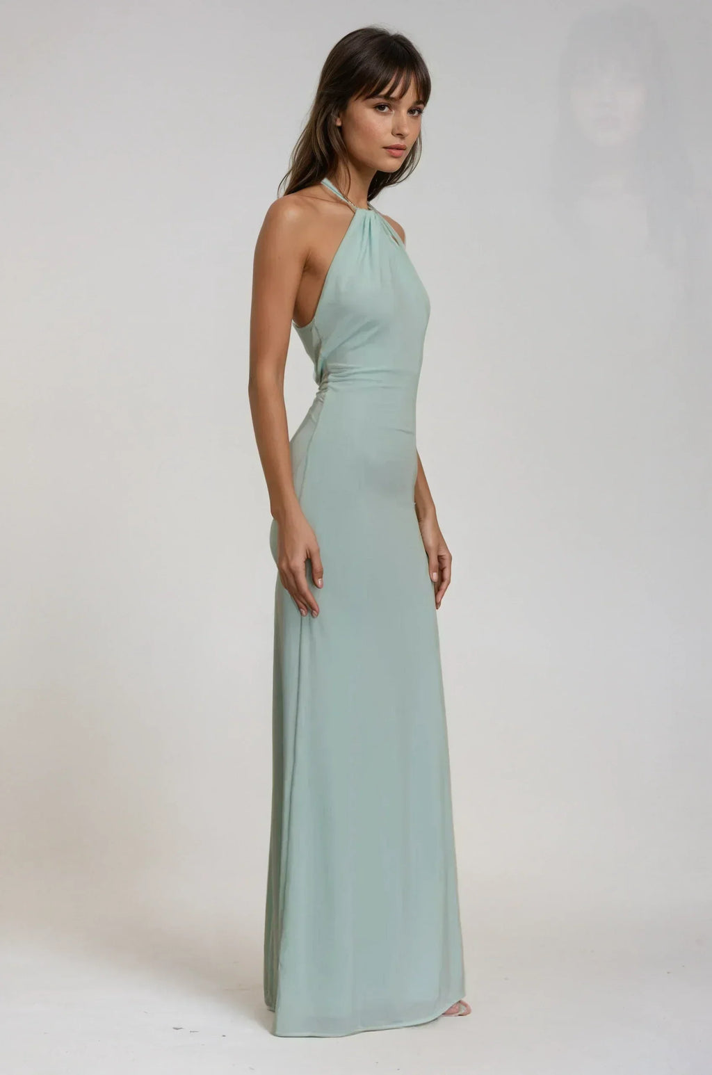 ELYNA | HALTER MAXI DRESS