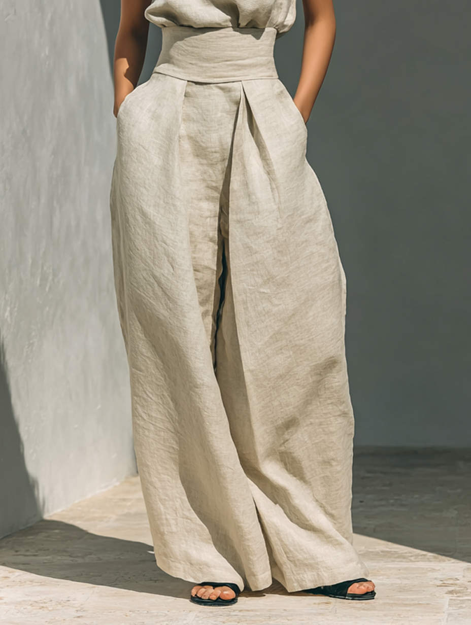 PAULA | COTTON & LINEN MINIMALIST SET