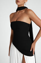 AERIS | STRAPLESS MAXI DRESS