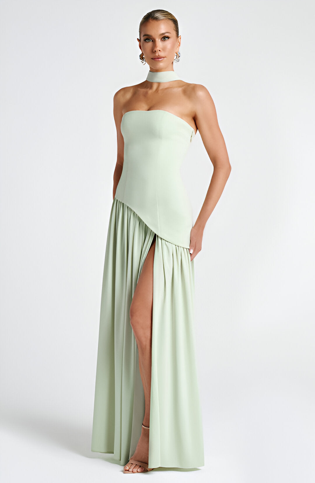 AERIS | STRAPLESS MAXI DRESS