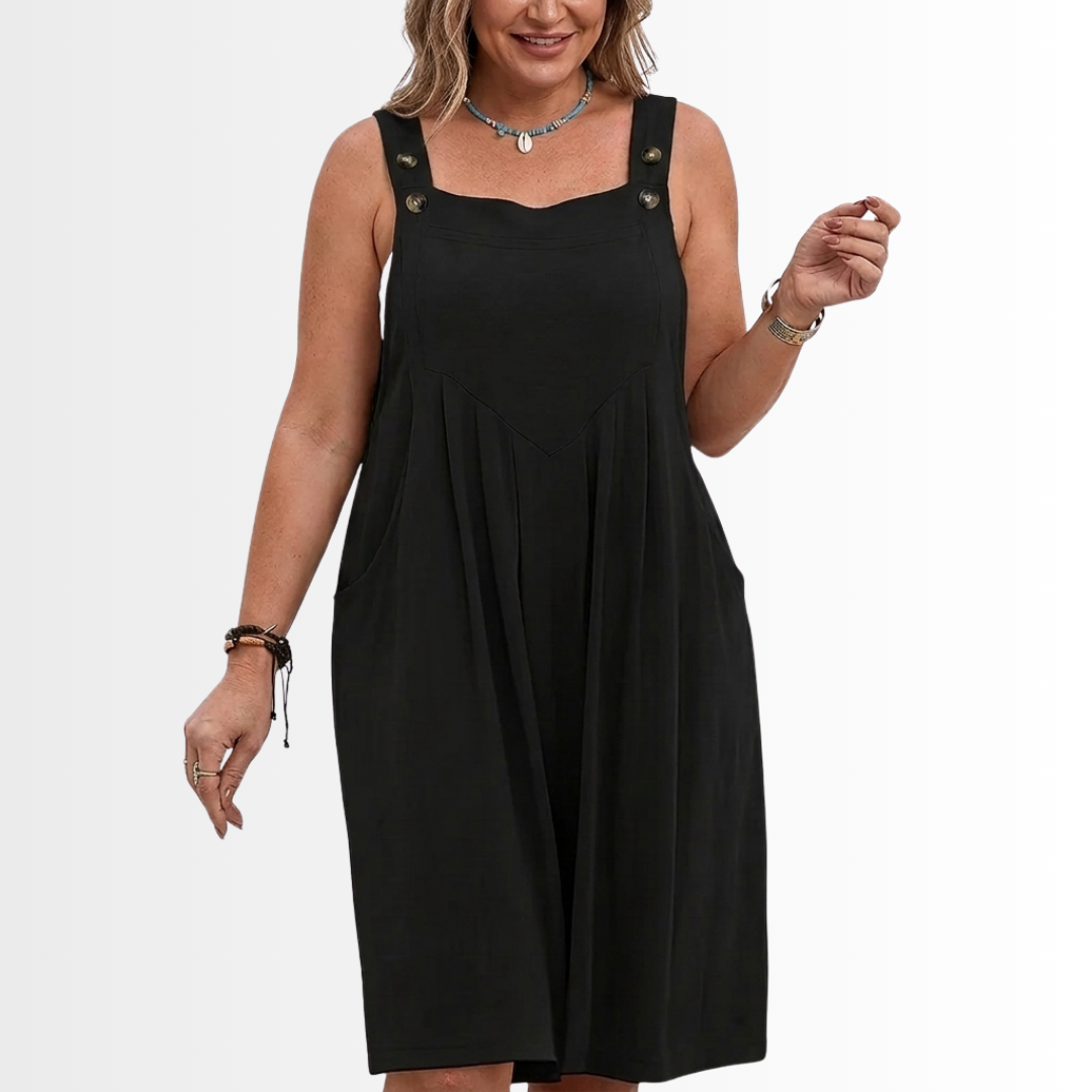 MARGOT | SLEEVELESS WIDE-LEG JUMPSUIT TO ENJOY THE SUMMER BREEZE