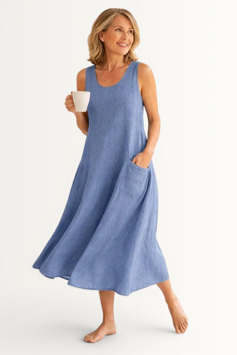 MIRA | COTTON POCKET DRESS
