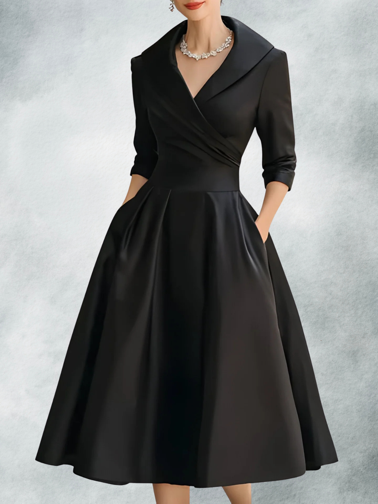 STELLA | ELEGANT MIDI DRESS