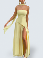 AERIS | STRAPLESS MAXI DRESS