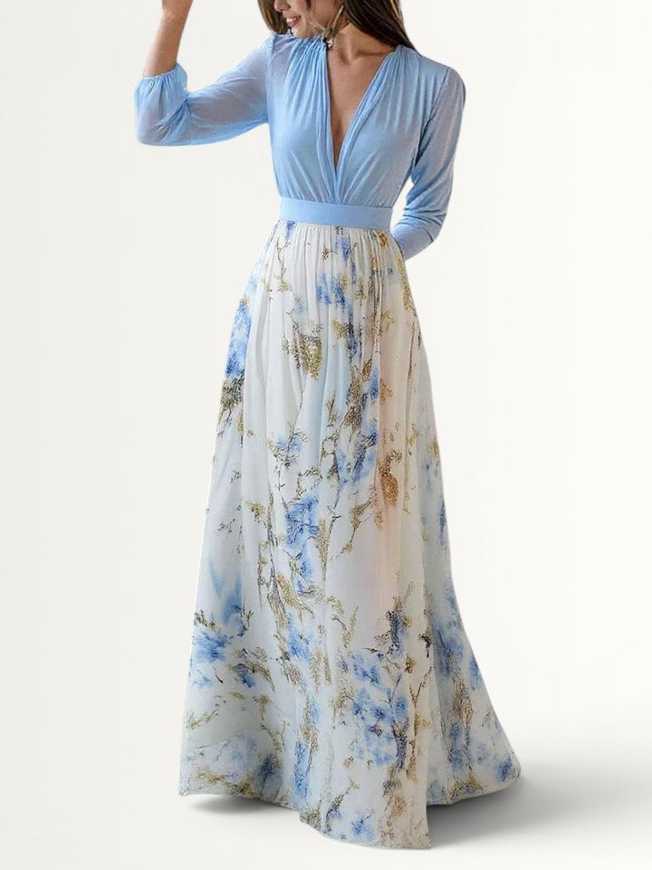TESS | FLORAL LONG DRESS