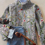 ABIGAIL | CLASSIC VINTAGE FLORAL SWEATER