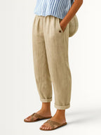 ROMINA | TIMELESS LINEN-COTTON TROUSERS