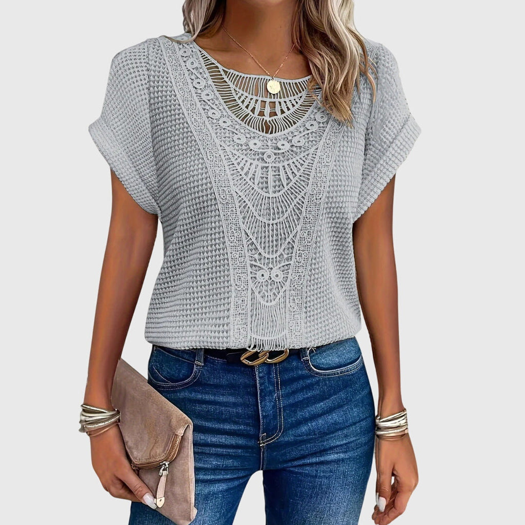 PEARL | ELEGANT IBIZZA STYLE BLOUSE
