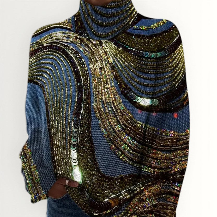 KAYLA | CHRISTMAS TURTLENECK SWEATER
