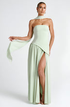 AERIS | STRAPLESS MAXI DRESS