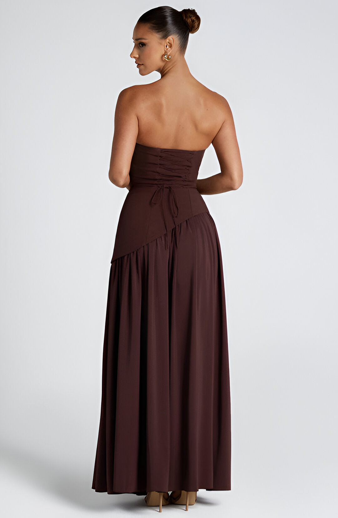 AERIS | STRAPLESS MAXI DRESS