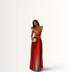 ALINA | STRAPLESS MAXI DRESS