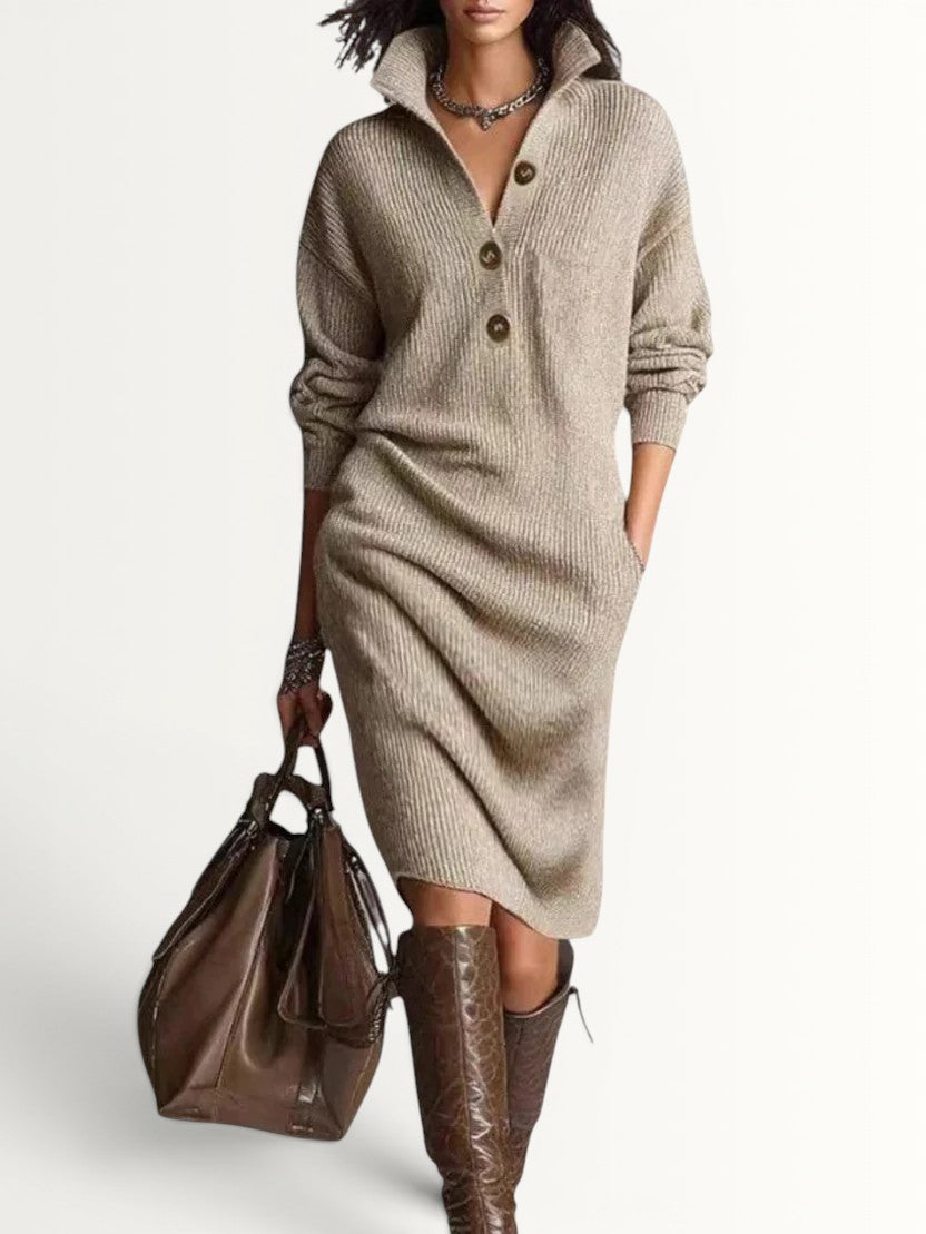 LILA | WARM KNIT DRESS