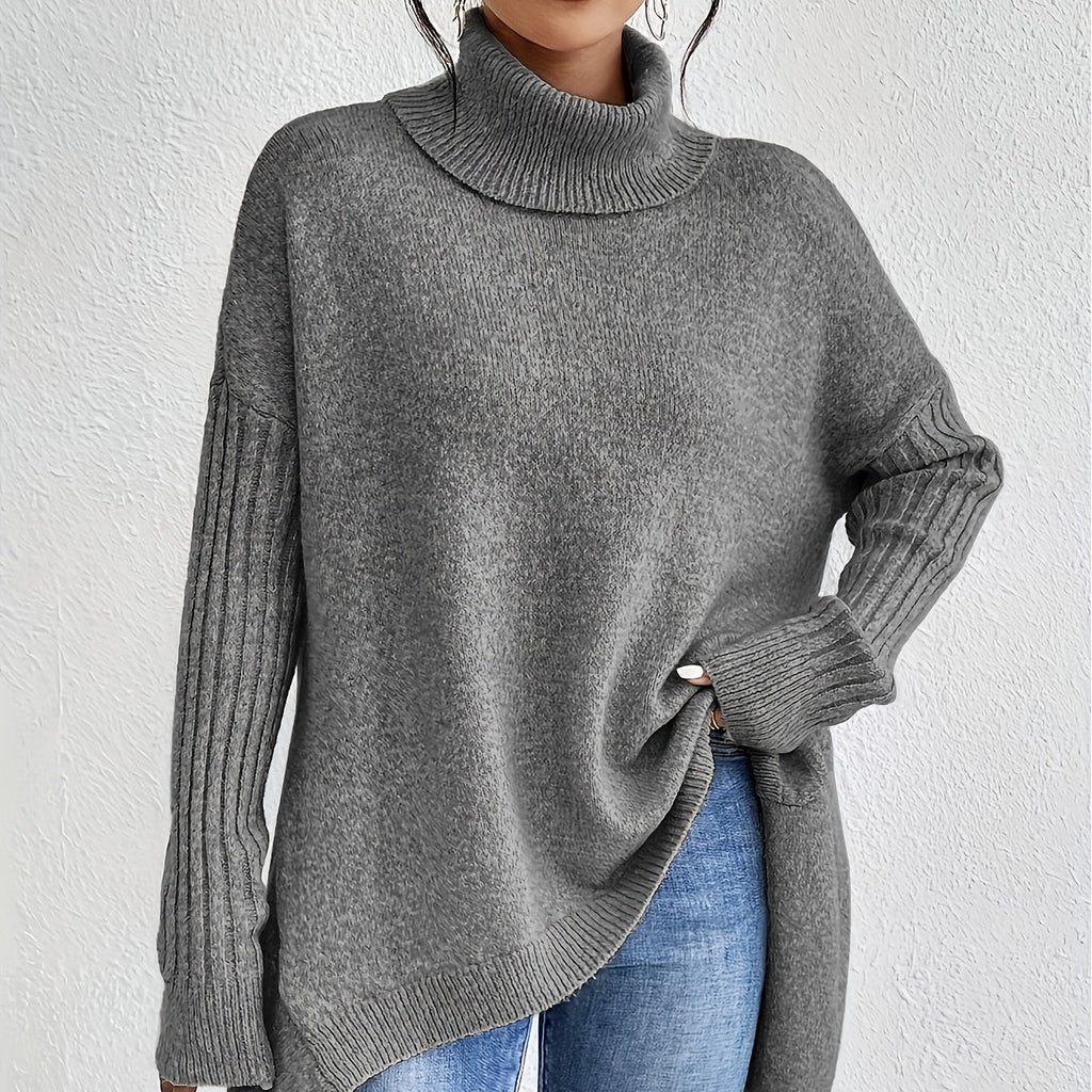 SOPHIE | OVERSIZED TURTLENECK SWEATER