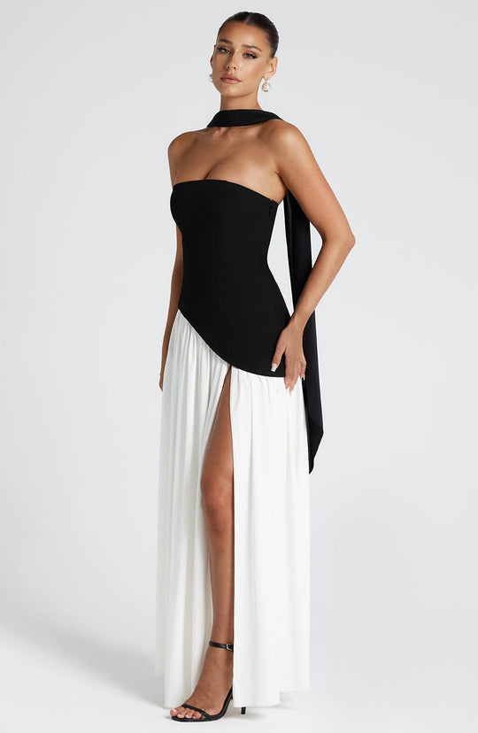 AERIS | STRAPLESS MAXI DRESS