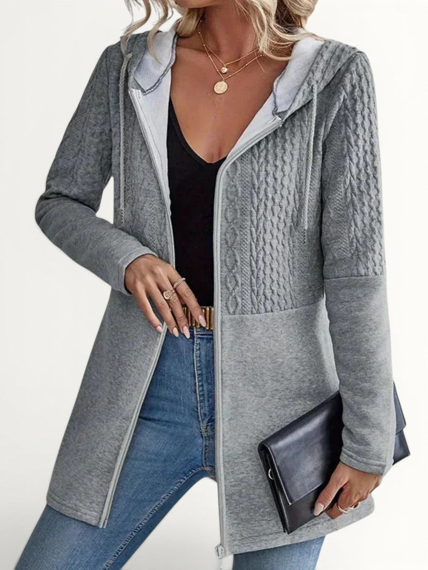 HARPER | ZIP‐UP HOODIE