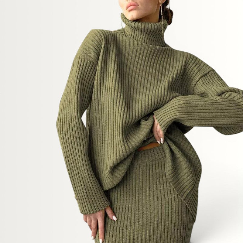 INAYA | COSY TURTLENECK KNIT SET