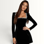 EMERY | VELVET MINI DRESS