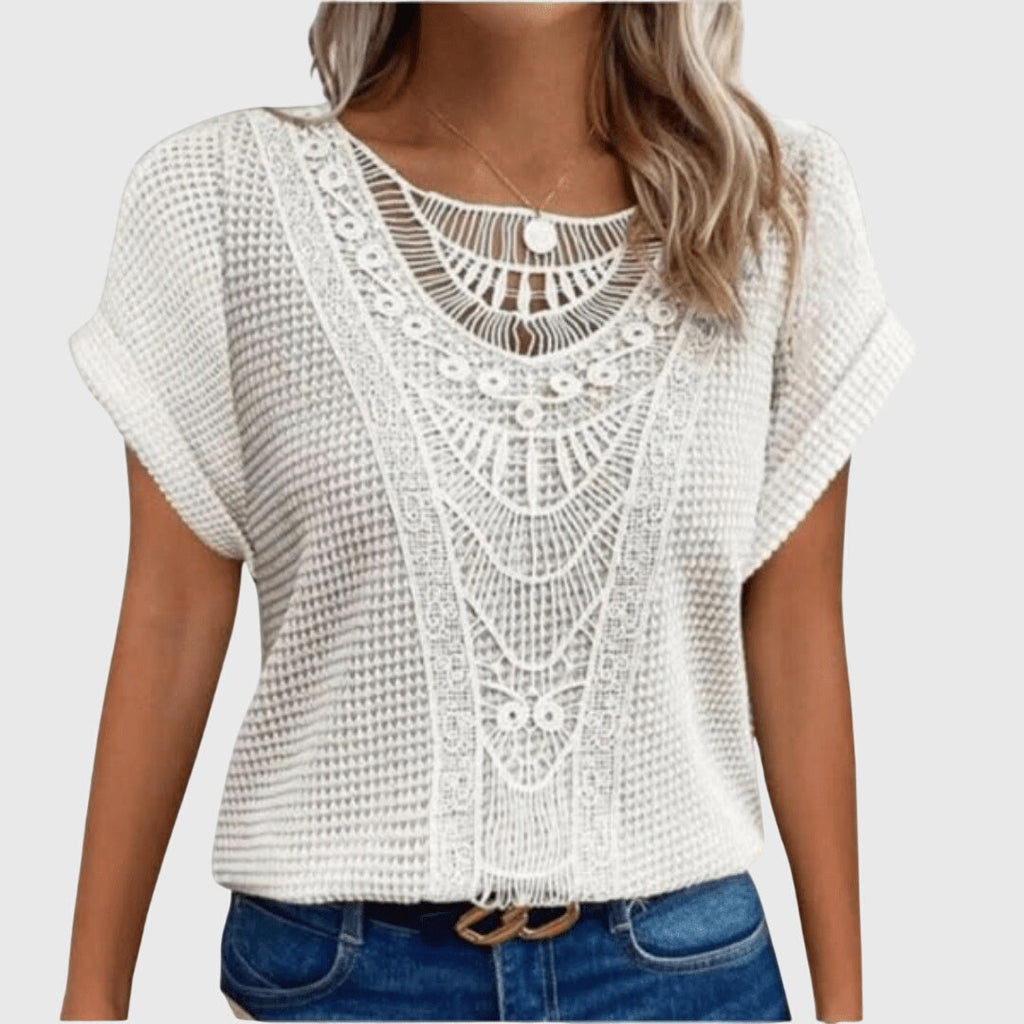 PEARL | ELEGANT IBIZZA STYLE BLOUSE