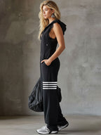 LUNA | JUMPSUIT WITH FRONT ZIPPER CLOSURE