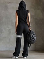 LUNA | JUMPSUIT WITH FRONT ZIPPER CLOSURE