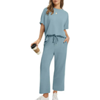 JULIE | WOMEN'S OVERSIZED CROPPED LOUNGE SET
