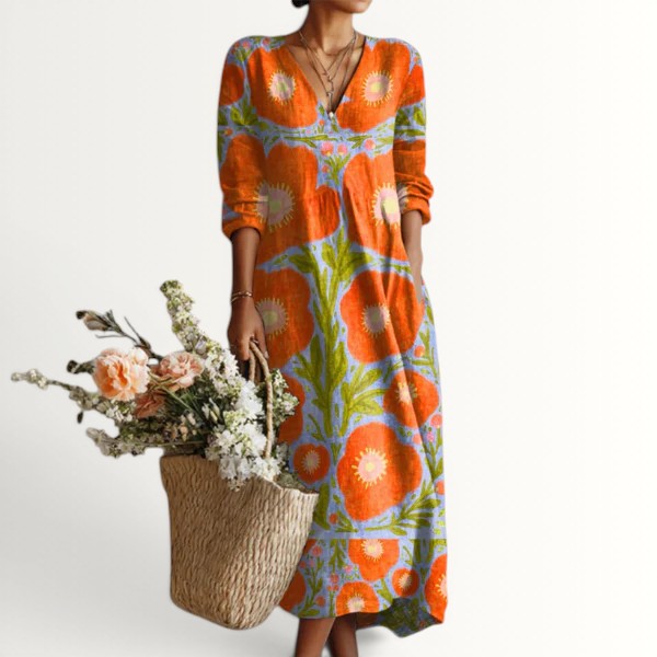 CLAIRE | ENCHANTED FLORAL DRESS