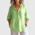 FRANZINA | COMFORTABLE LINEN BLOUSE