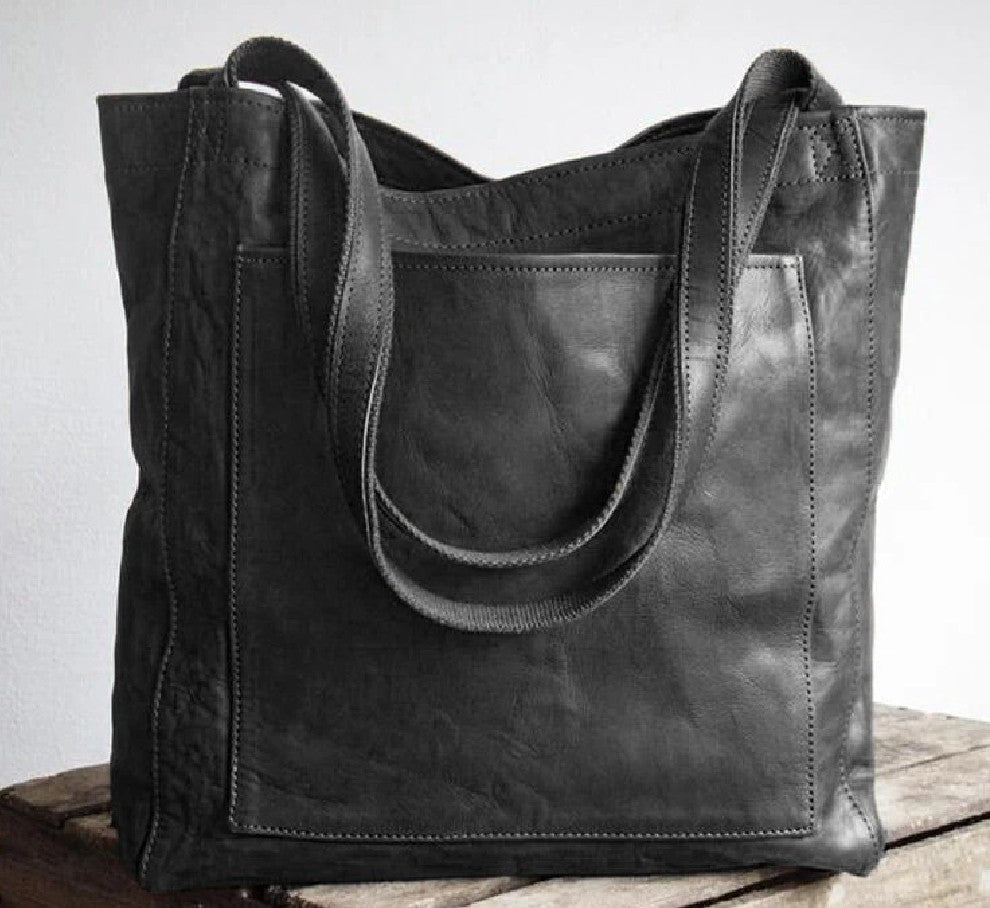 PAMELA | CLASSIC LEATHER TOTE